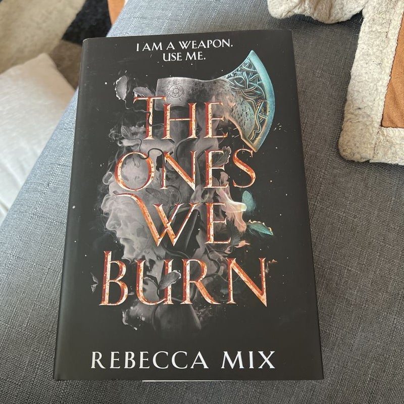 The Ones We Burn - signed bookplate
