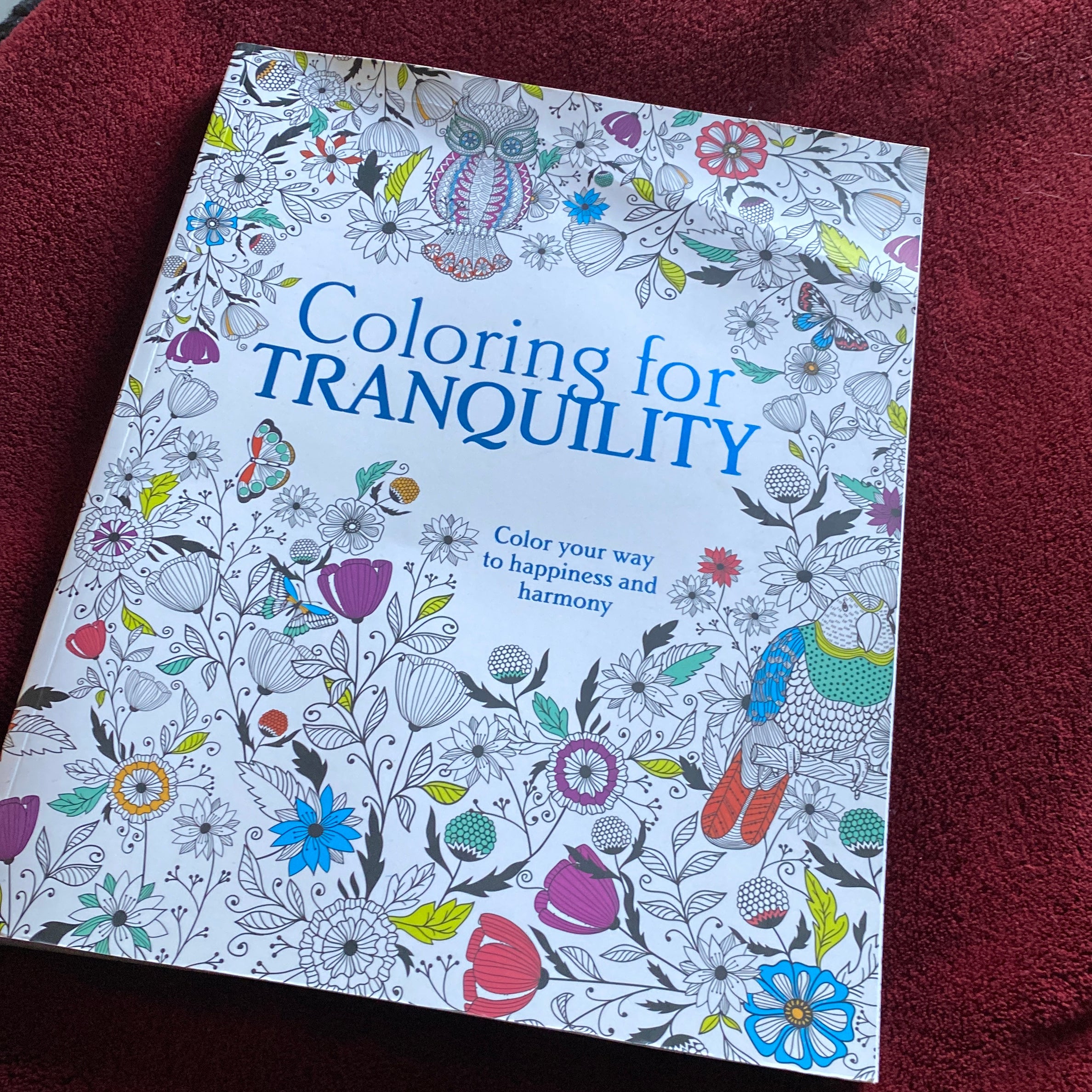 Coloring for Tranquility