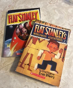 Flat Stanley bundle of 2 books 