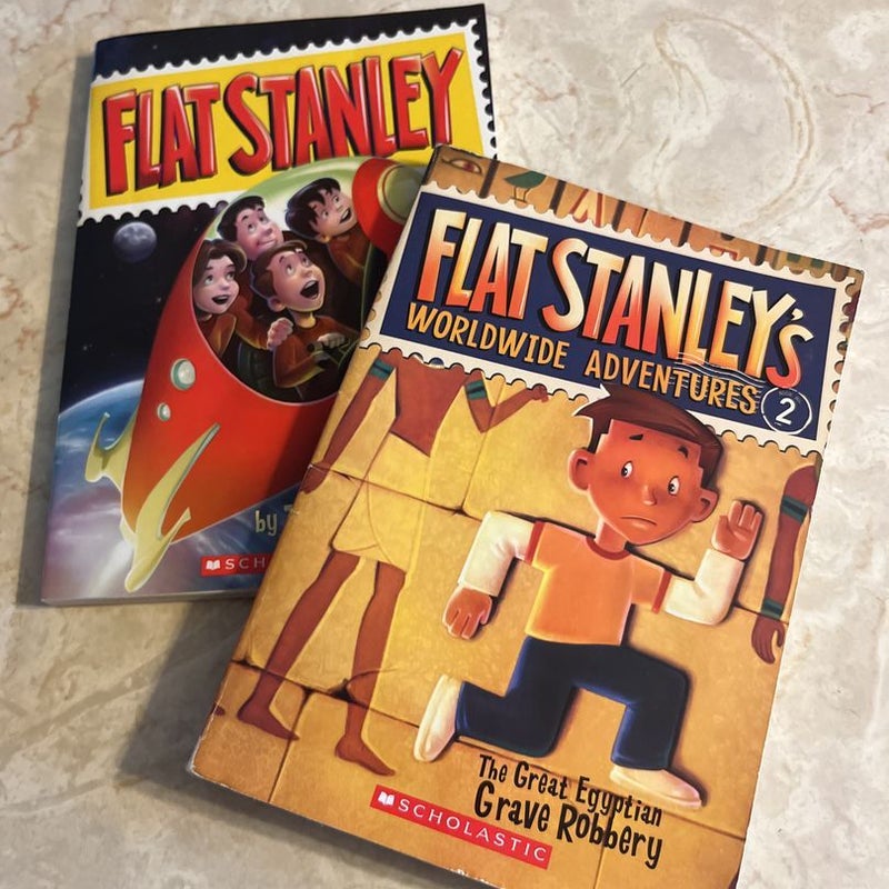 Flat Stanley bundle of 2 books 