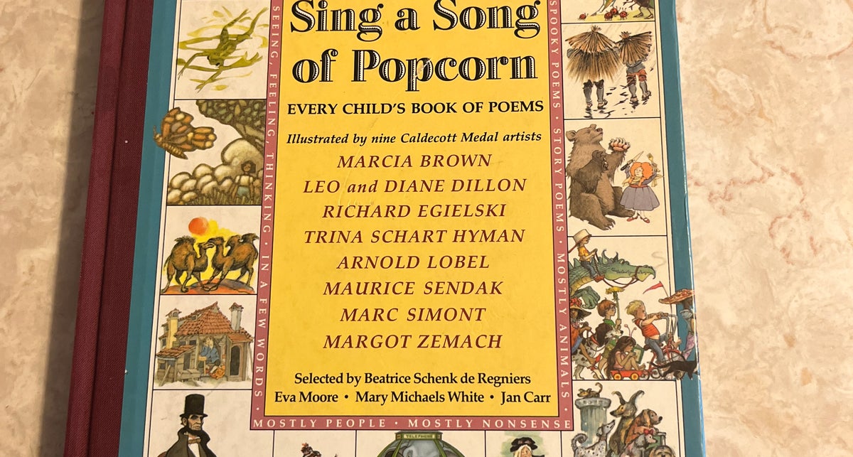 Sing a Song of Popcorn by Beatrice Schenk De Regniers Hardcover