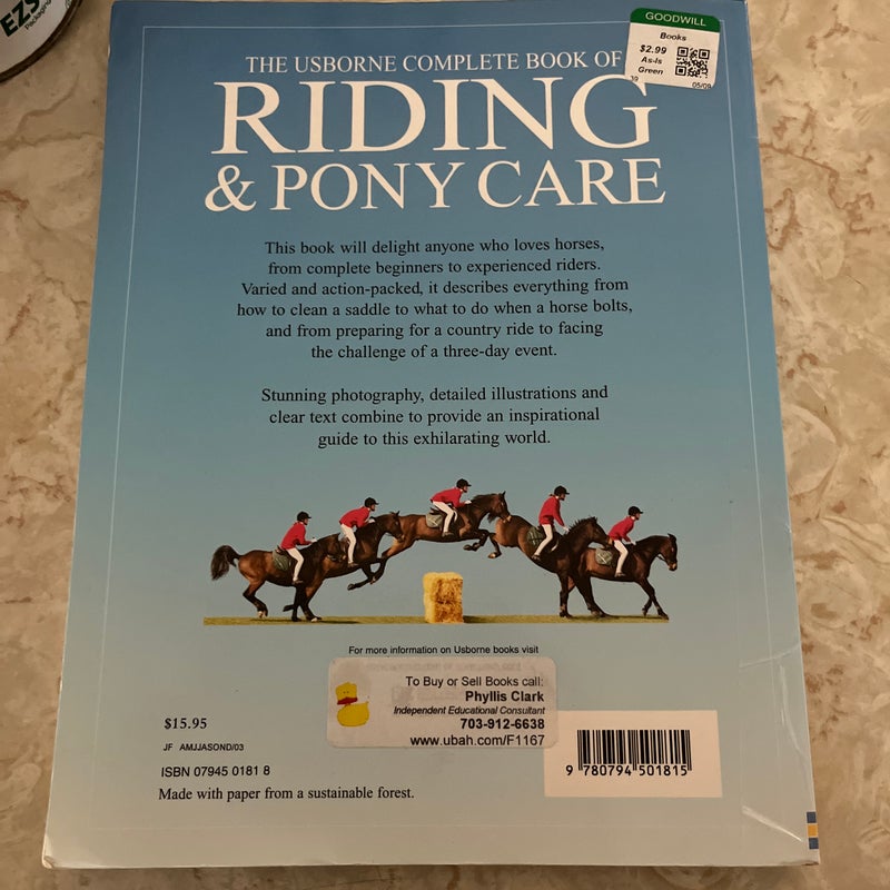 Riding and Pony Care