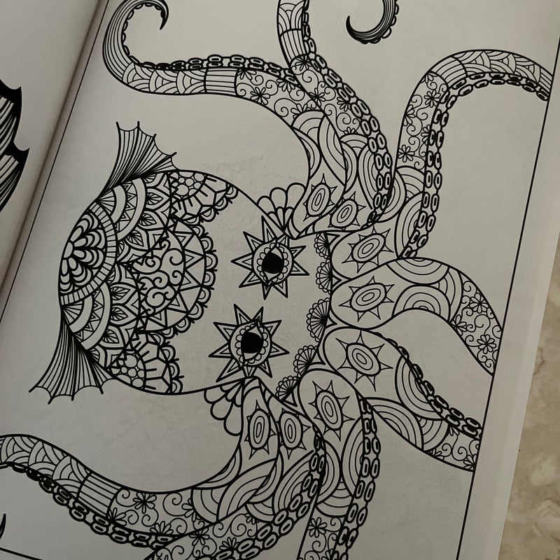 Adult Coloring: Fish (Relax and Rewind)