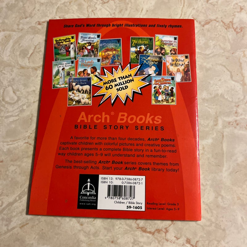 Set of 2 Christmas Arch Books for Children 