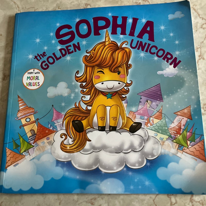 Sophia the Golden Unicorn
