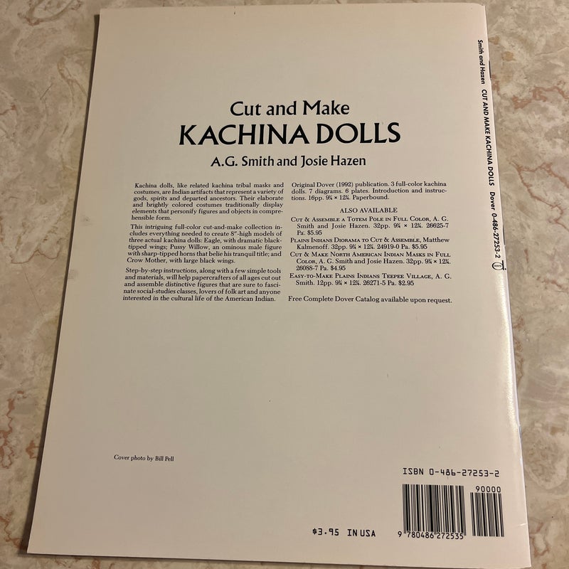 Cut and Make Kachina Dolls