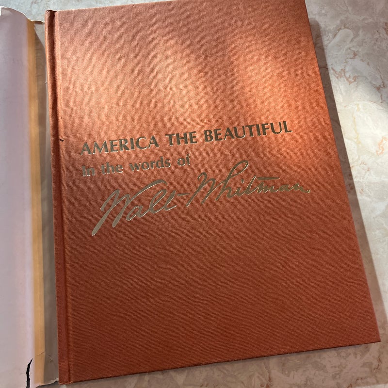 America the Beautiful in the Words of Walt Whitman 