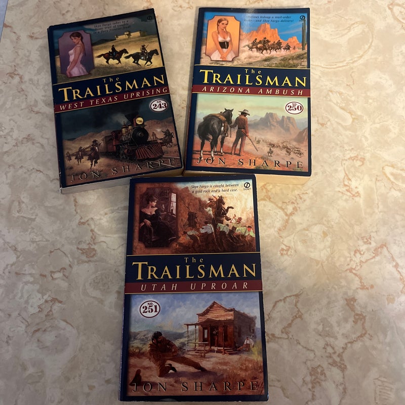 Trailsman Lot of 3 Books