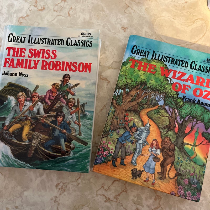 Great Illustrated Classics - Lot of 2 books