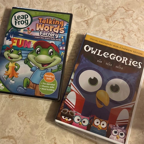Lot of 2 new DVDs for children 
