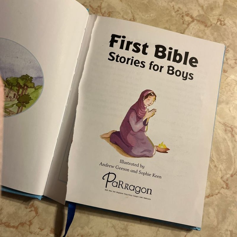 First Bible Stories for Boys