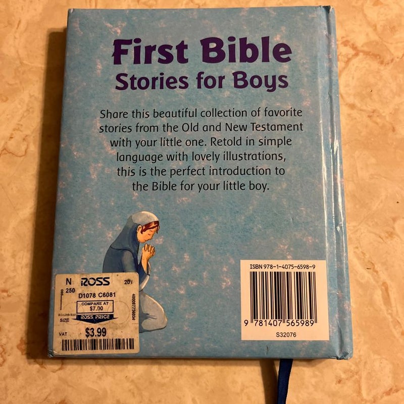 First Bible Stories for Boys