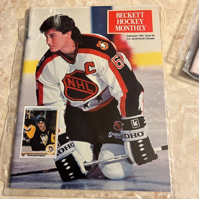 Lot of 3 Beckett Hockey Monthly magazines