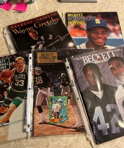 Lot of 5 Beckett Monthly magazines 
