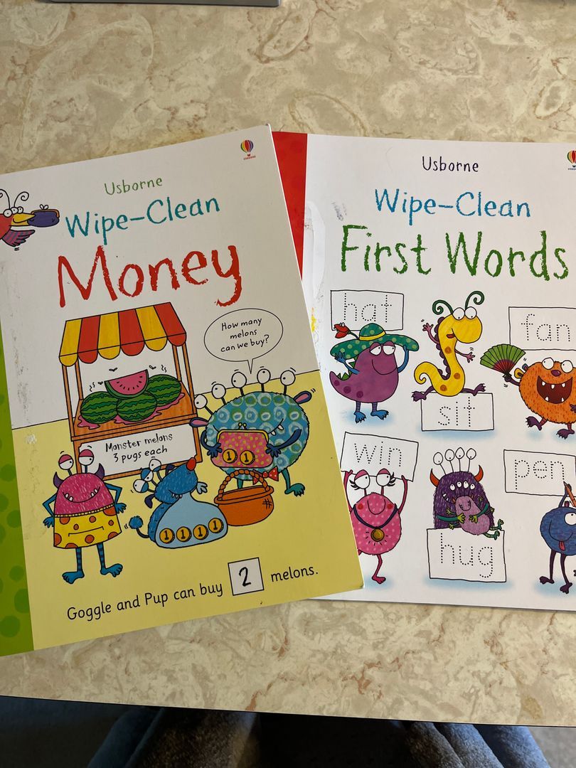 Wipe-Clean First Words