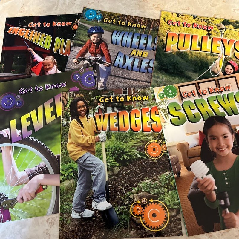“Get to Know” set of 6 science books 