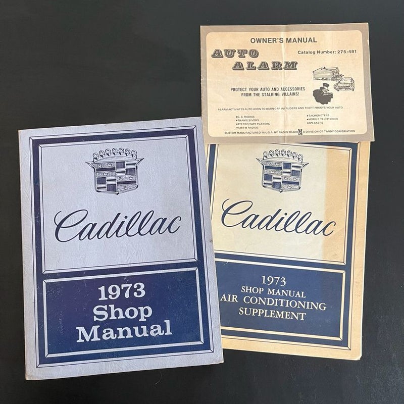 Cadillac 1973 Shop Manual