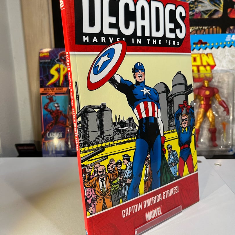 Decades: Marvel in the 50s - Captain America Strikes! by Carl Burgos ...