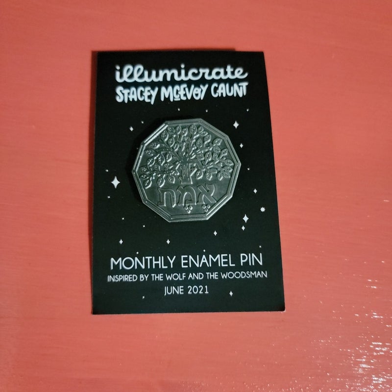 The Wolf and the Woodsmen pin
