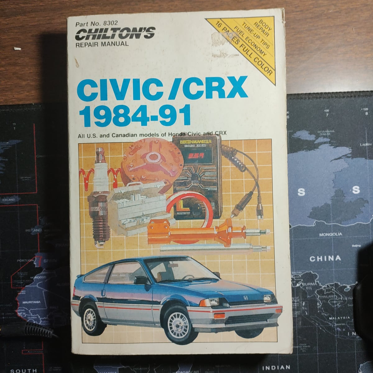 Honda Civic-CRX, 1984-91 by Chilton Automotive Editorial Staff