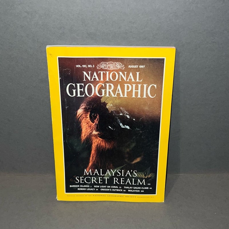 National Geographic August 1997 