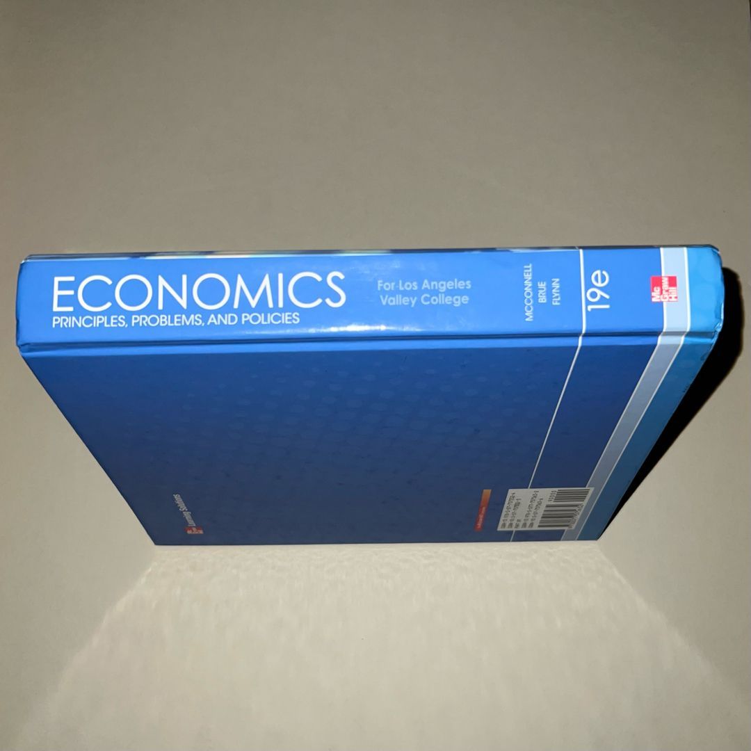 Economics: Principles, Problems, And Policies, 19th Edition By Campbell ...