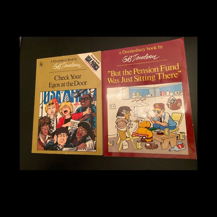 Set of two Doonesbury Comic Books