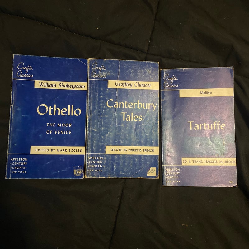 Set of Three Croft Classics 