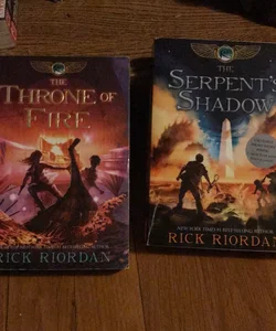 The throne of fire book 2 and book 3 the servants shadow 