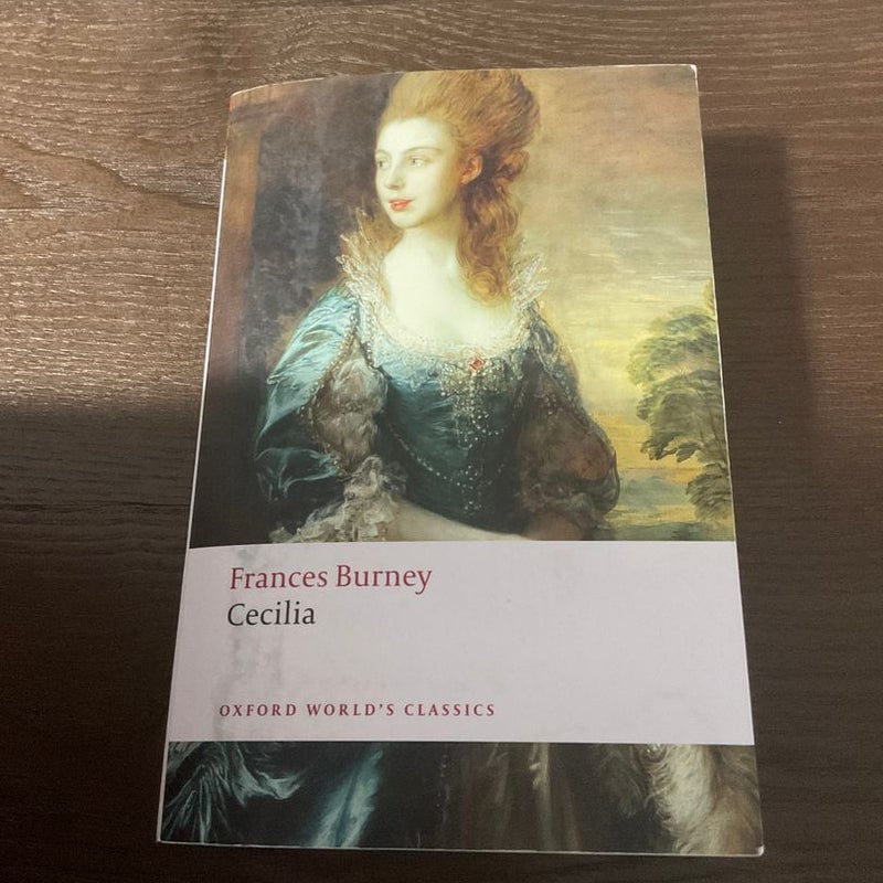 Cecilia, or Memoirs of an Heiress