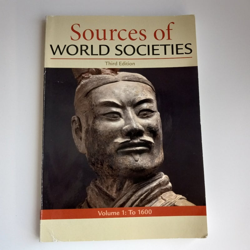 Sources of World Societies, Volume 1