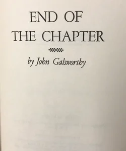 End of the Chapter