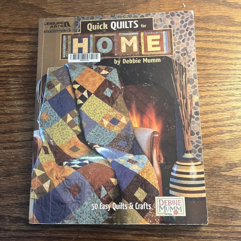 Quick QUILTS for home
