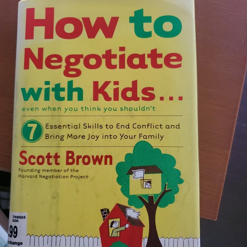 How to Negotiate with Kids... Even When You Think You Shouldn't