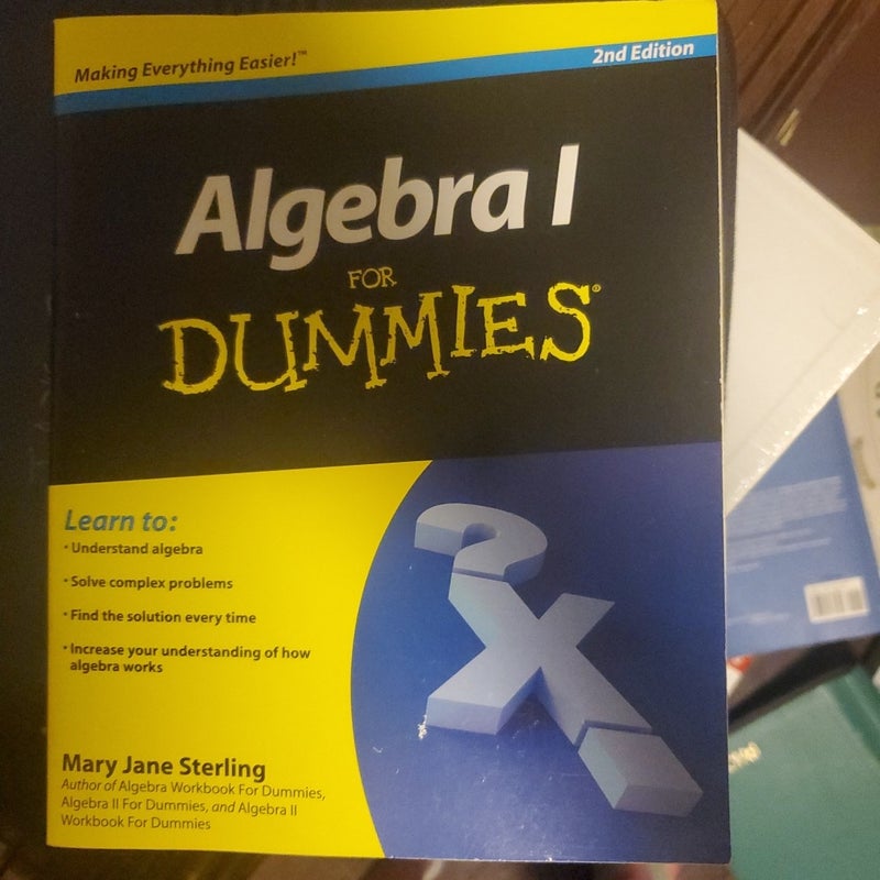 Algebra I for Dummies®