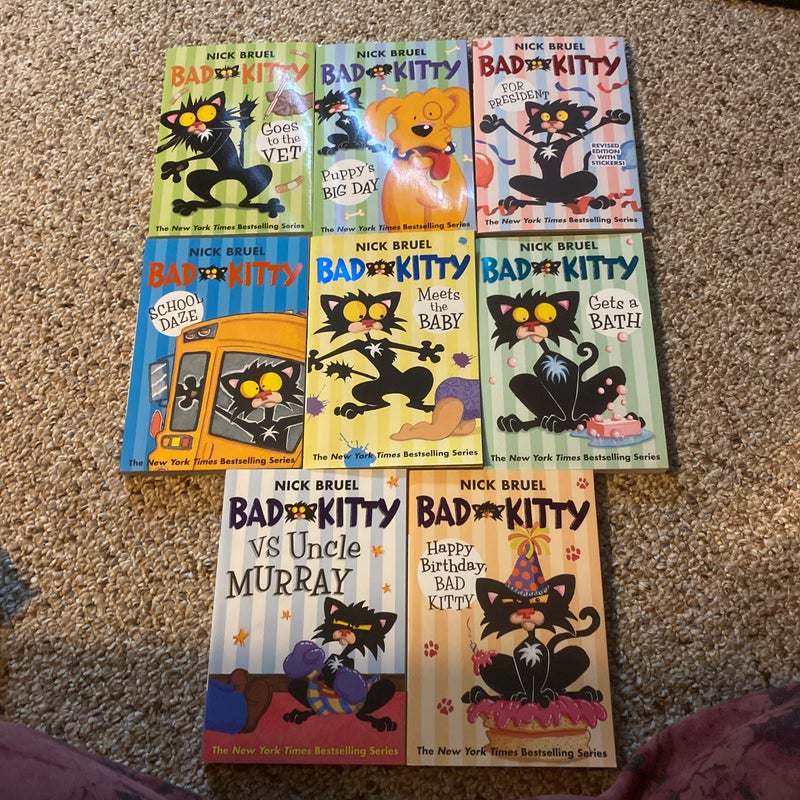 8 bad kitty books