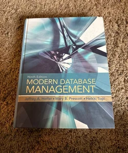 Modern Database Management 