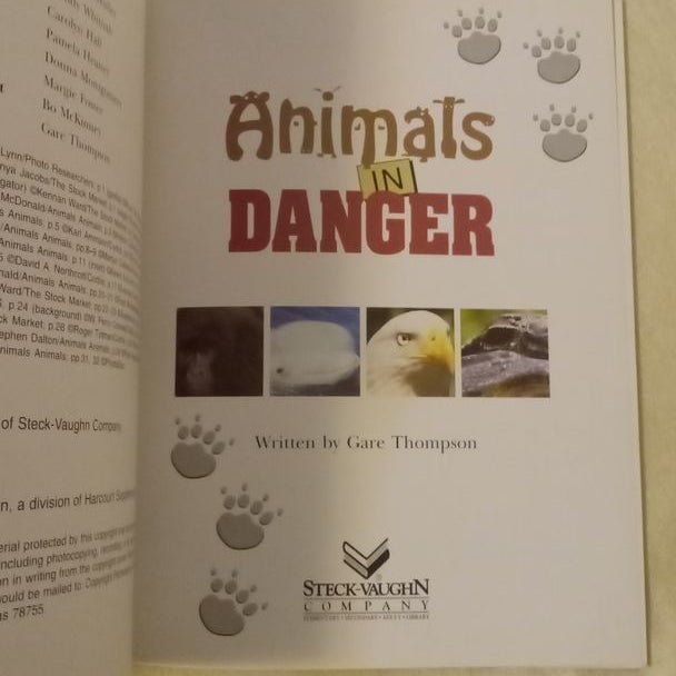 Animals in Danger