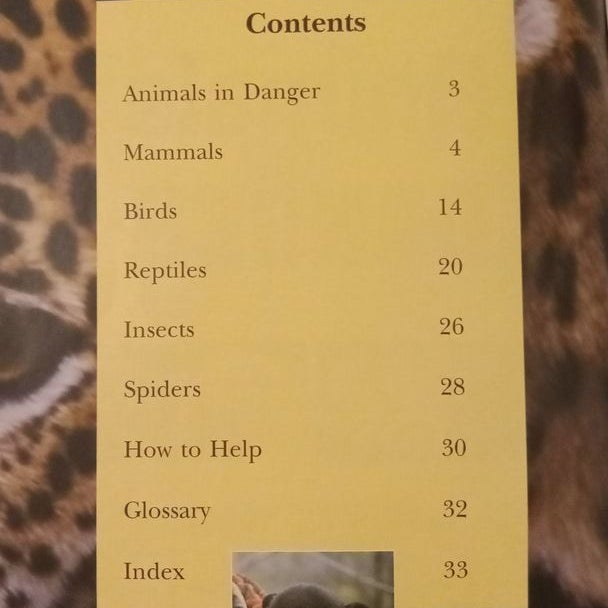 Animals in Danger