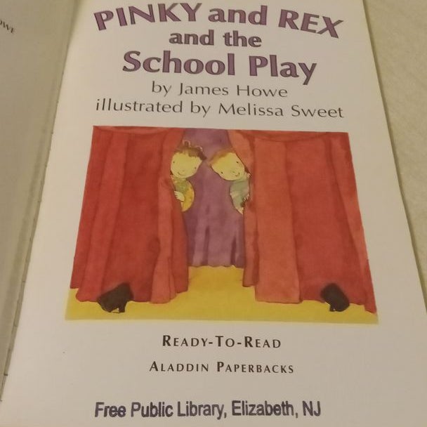 Pinky and Rex and the School Play 