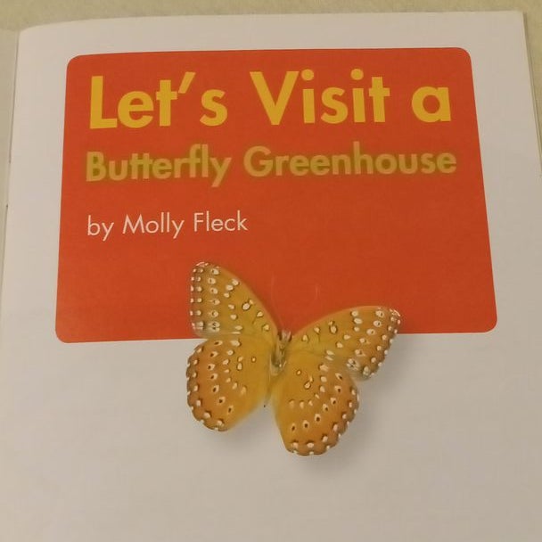 Reading 2011 Leveled Reader 1. 3. 5 Let's Visit a Butterfly Greenhouse