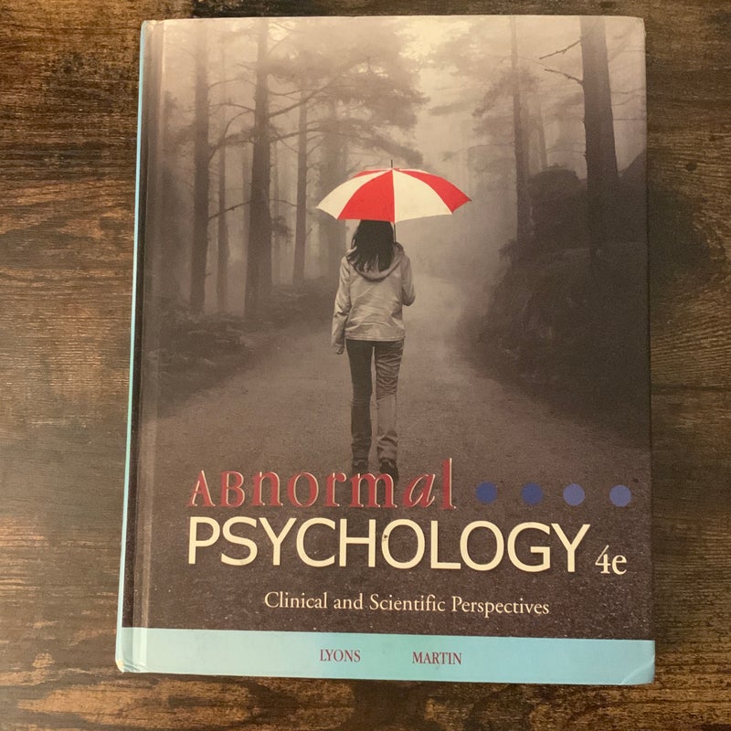 Abnormal Psychology