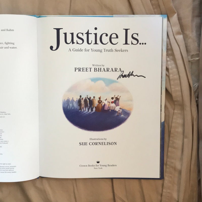 Justice Is... *SignedByPreetBharara*