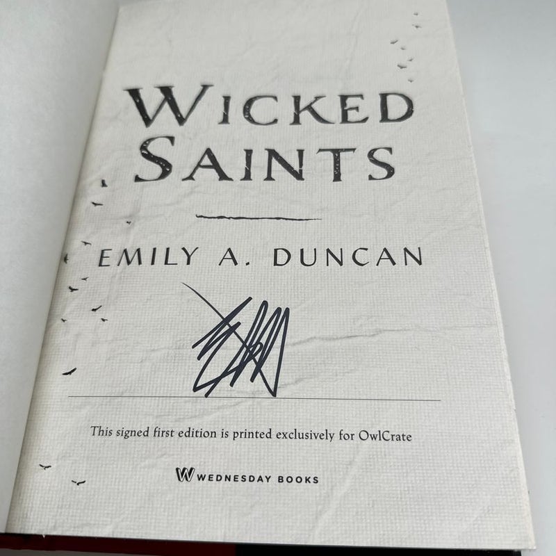 Wicked Saints OWLCRATE EDITION 