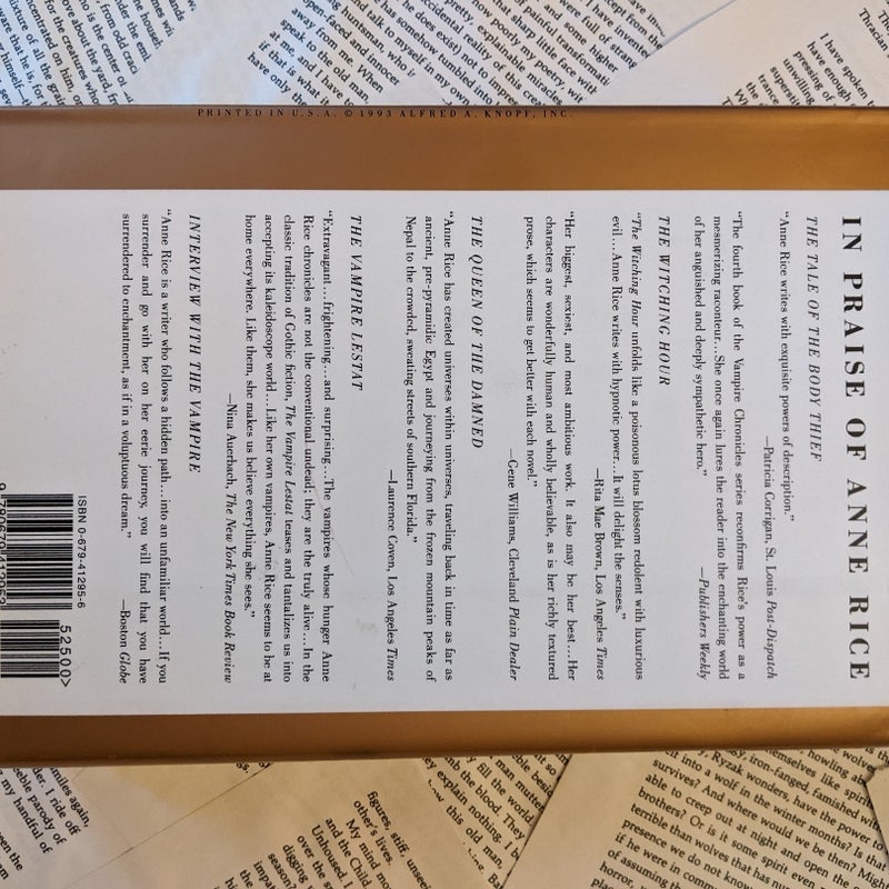 Lasher (1st Edition)