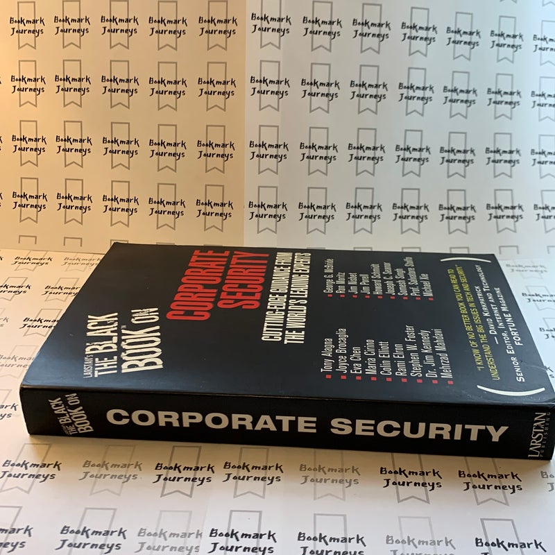 Larstan's The Black Book on Corporate Security