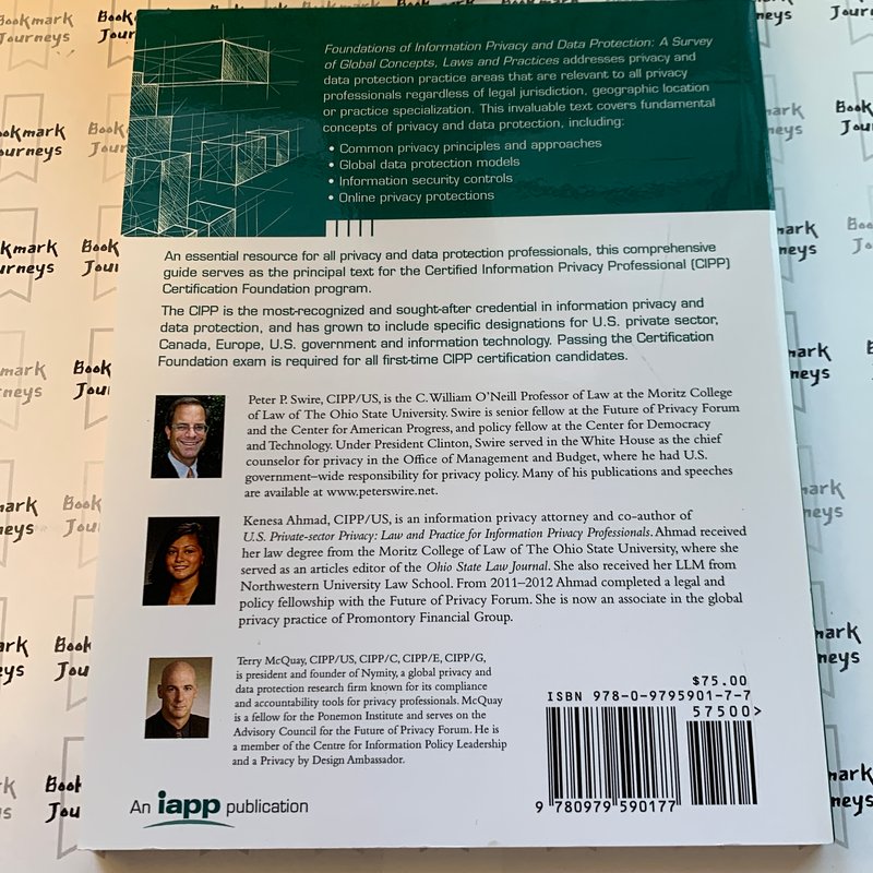 Foundations of Information Privacy and Data Protection by Peter Swire ...