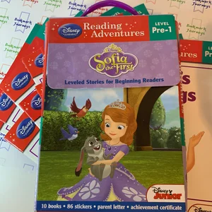 Reading Adventures Sofia the First Level Pre-1 Boxed Set