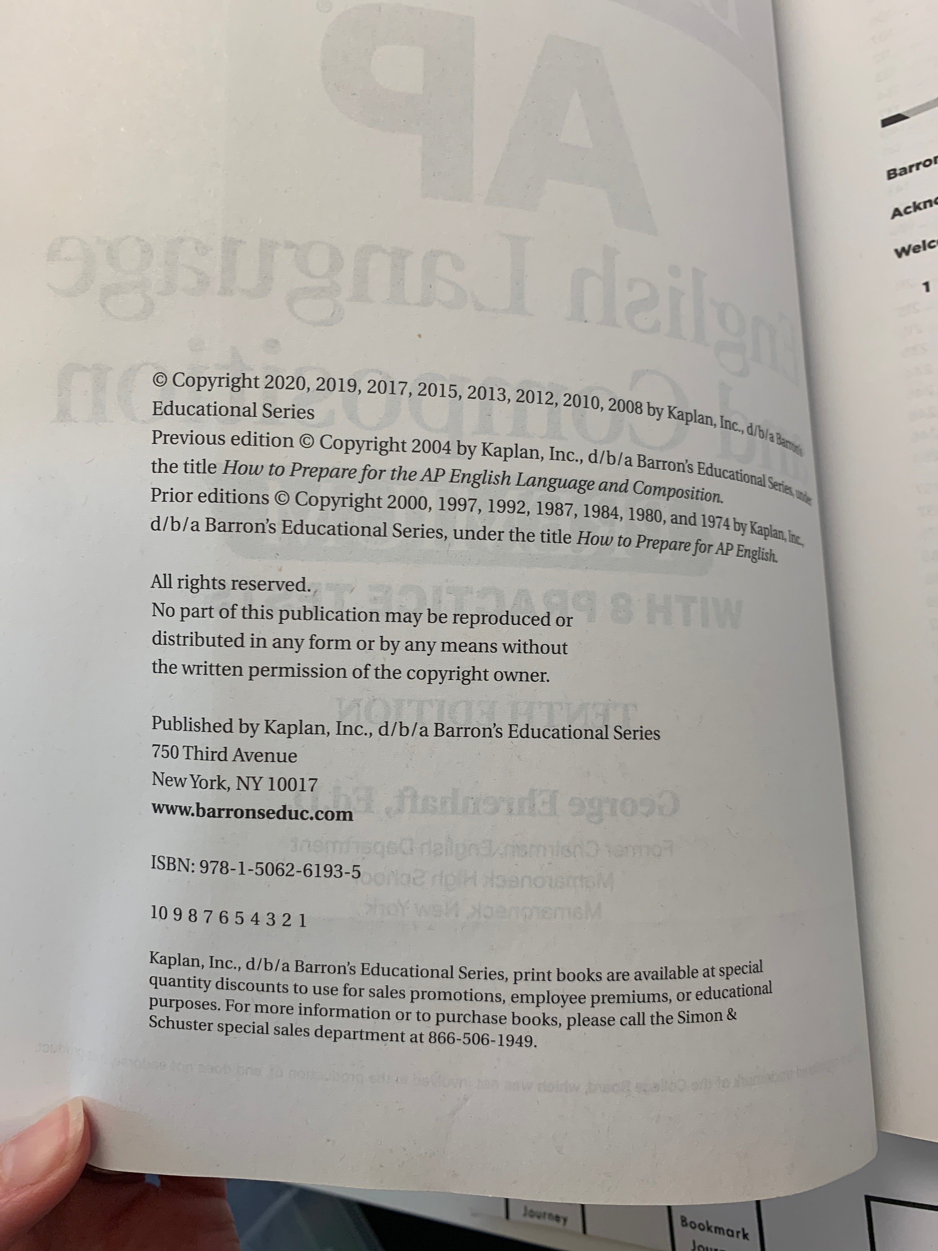 Premium　George　Composition　Paperback　Language　Ehrenhaft,　English　by　and　AP　Pangobooks