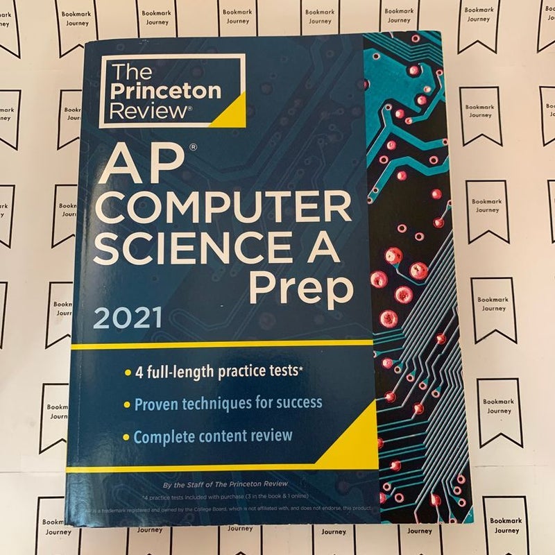 Princeton Review AP Computer Science a Prep 2021